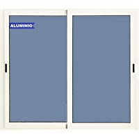 Ventanastock Ventana Aluminio Corredera 1200 ancho x 1000 alto 2 hojas